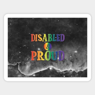 Disabled and Proud: Classic Pride Magnet